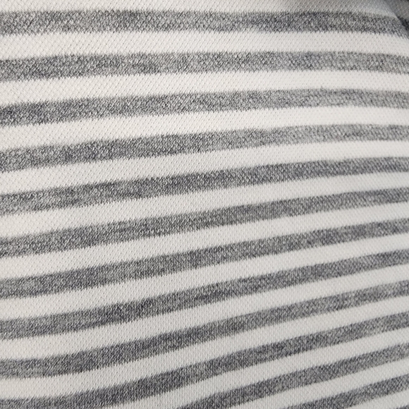Old Point Clear Size XL Gray and White Striped Shirt polo - Picture 4 of 8